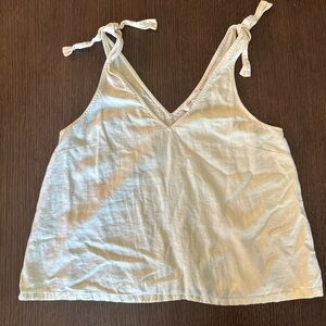 Treasure & Bond light yellow Tie-Strap Camisole